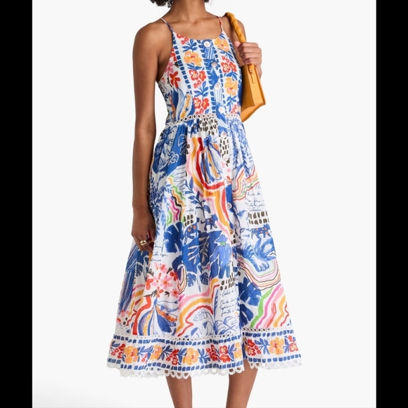 FARM Rio Dresses & Skirts - Farm Rio Wild Brazil Midi Dress Tropical Small